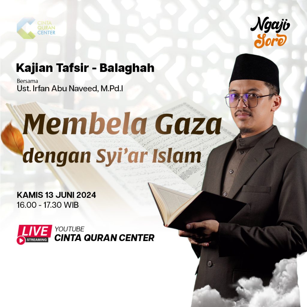 [LIVE] MEMBELA GAZA DENGAN MENGGUNAKAN SYI'AR ISLAM
