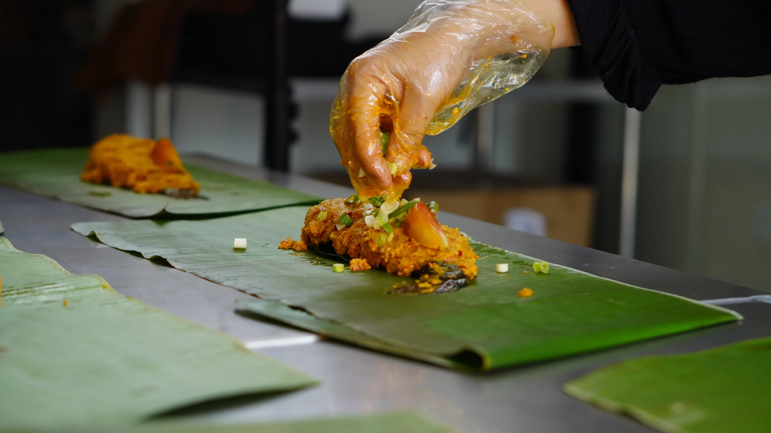 Proses Pembuatan pepes Ikan