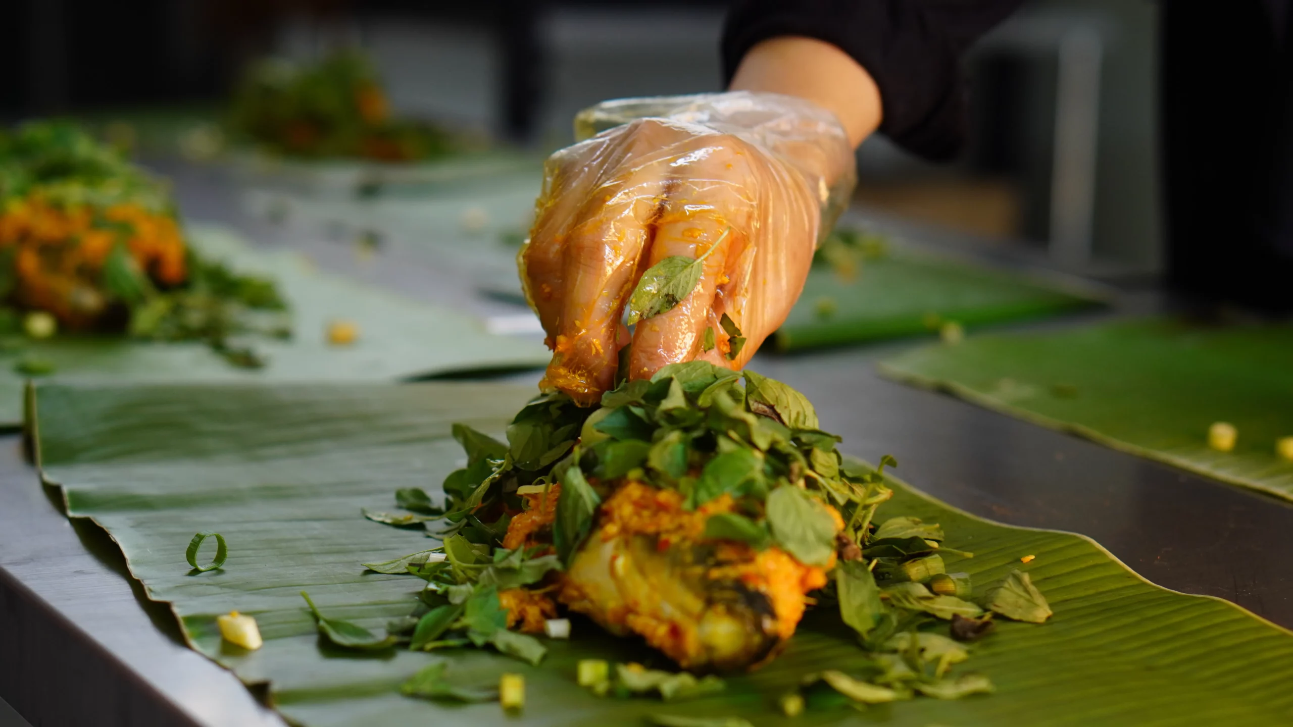 Proses Pembuatan pepes Ikan